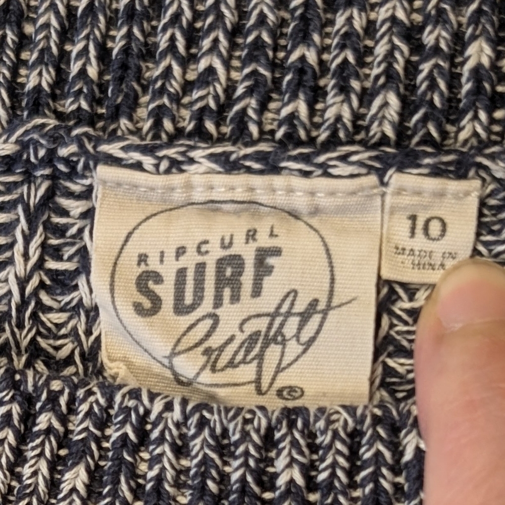 🌊 Rip Curl "Raine" Crew Neck Sweater – Surf Craft Heritage Collection 🌊 - Picture 5 of 7